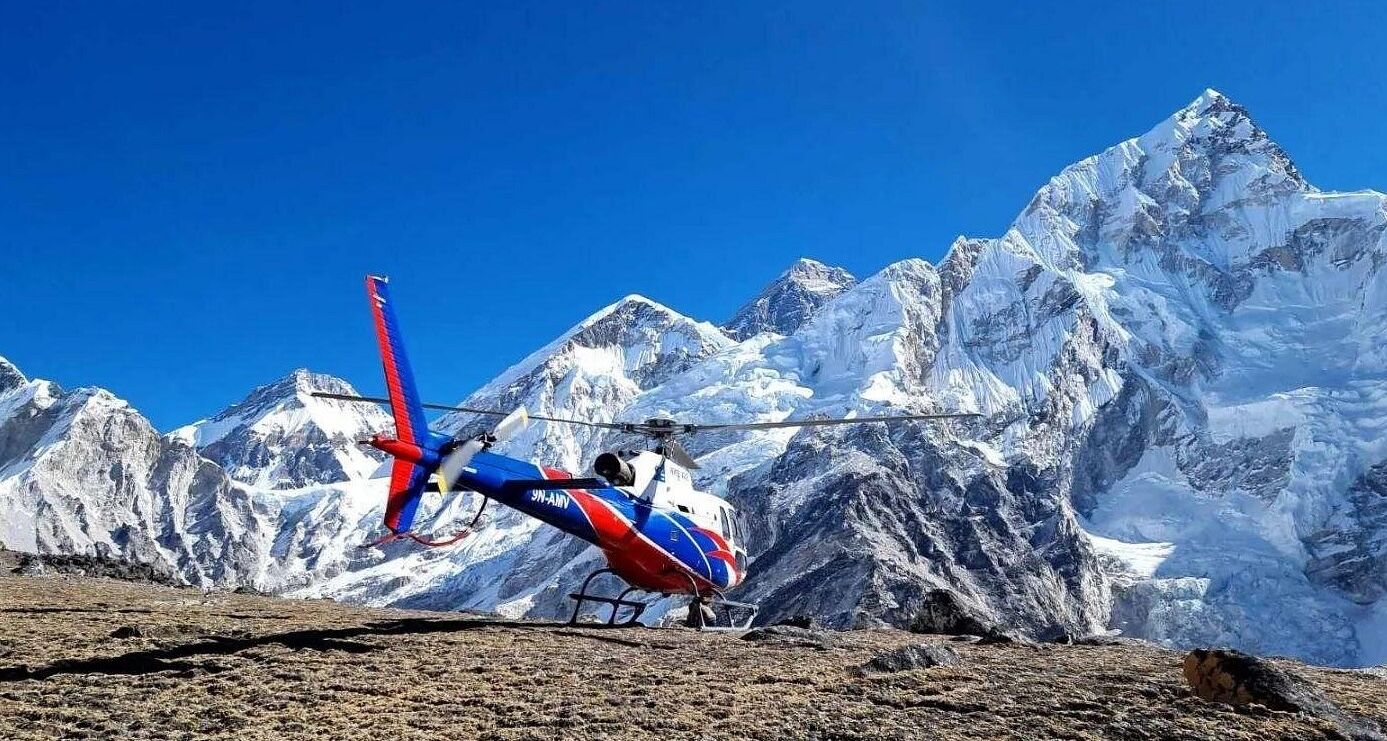 Kalapatthar-Landing- Top 10 Best Adventures to Do in Nepal: The Ultimate Thrill-Seeker's Paradise